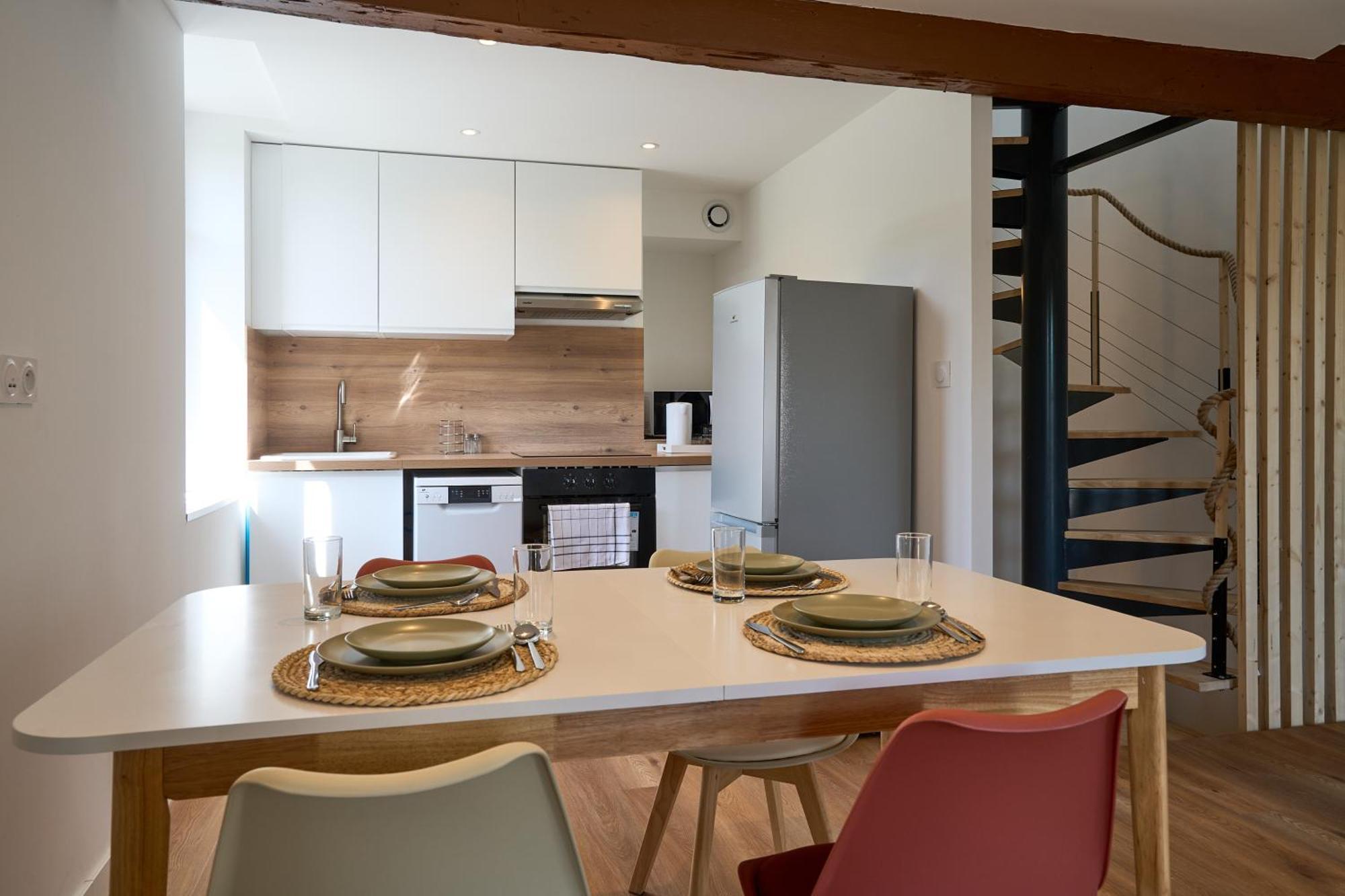 Апартаменты Le Rempart Harmonieux - Triplex Au Pied De La Cite Каркассон Экстерьер фото